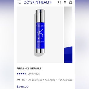 NIB Zo Skin Firming Serum